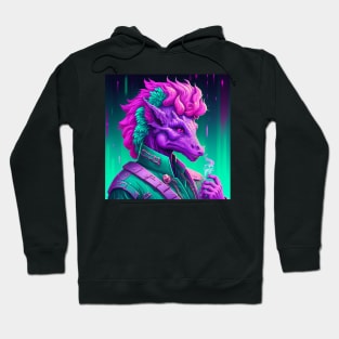 Vapor Wave Dragon Hoodie